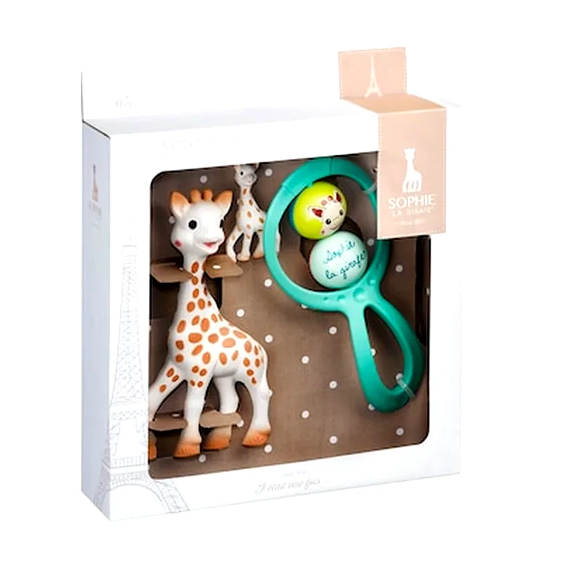 SOPHIE LA GIRAFE Σετ Δώρου Για Νεογέννητο Και Μαμά Sophie La Girafe