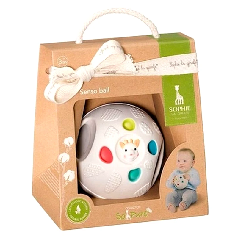 SOPHIE LA GIRAFE Παιχνίδι Δραστηριοτήτων Μπάλα Sophie The Giraffe Senso Ball (s220125) (0+ μηνών)