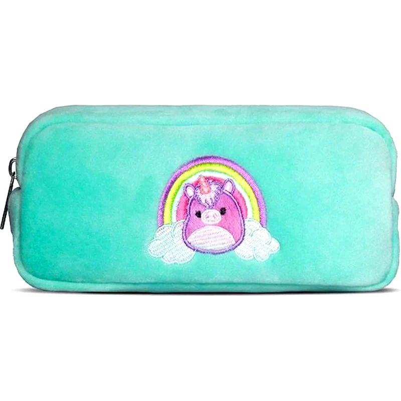 SQUISHMALLOWS Τσαντάκι Μέικαπ/ Κασετίνα Squishmallows Λόλα η Μονόκερος