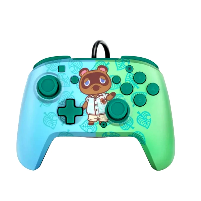 PDP PDP Faceoff Deluxe+ Ενσύρματο Χειριστήριο για Switch - Animal Crossing