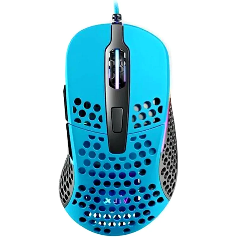 XTRFY XTRFY XG M4 RGB Gaming Ενσύρματο Ποντίκι Μπλε