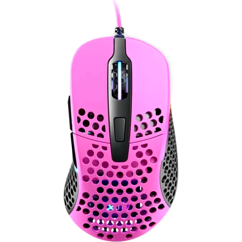 XTRFY XTRFY XG M4 RGB Gaming Ενσύρματο Ποντίκι - Ροζ