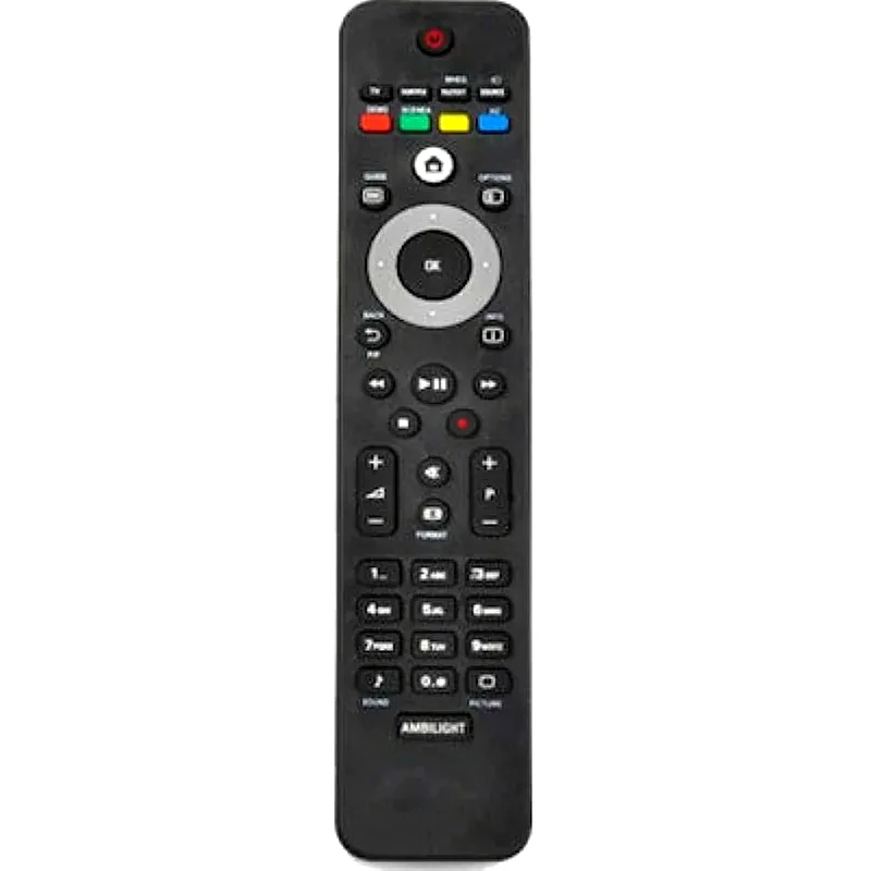 HUAYU Τηλεχειριστήριο Τηλεόρασης Huayu RM-D1000 για Philips - Μαύρο