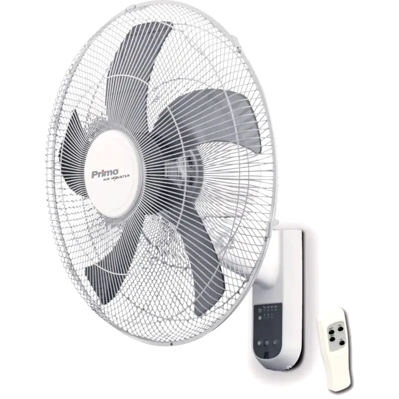 PRIMO PRIMO 15833R Ανεμιστηρας Τοίχου 65W 45cm με Τηλεχειριστήριο