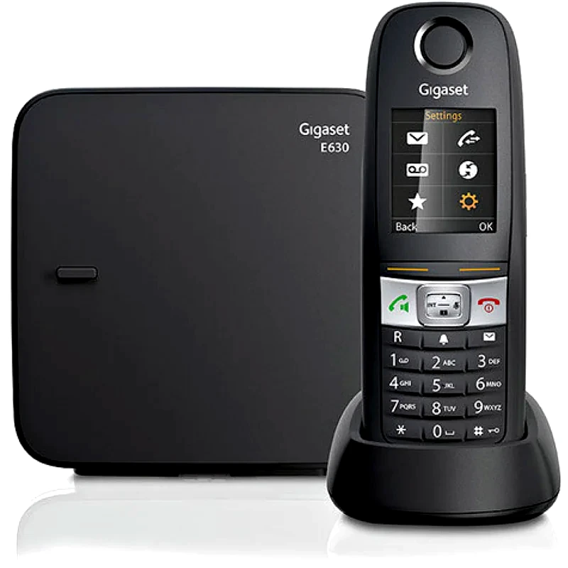 GIGASET Ασύρματο Τηλέφωνο Gigaset E630 - Black