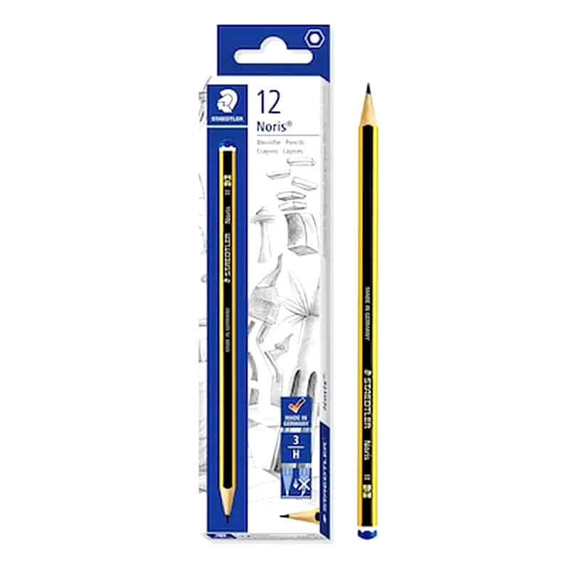 STAEDTLER Μολύβι Staedtler Noris 3H (12 Τεμάχια)