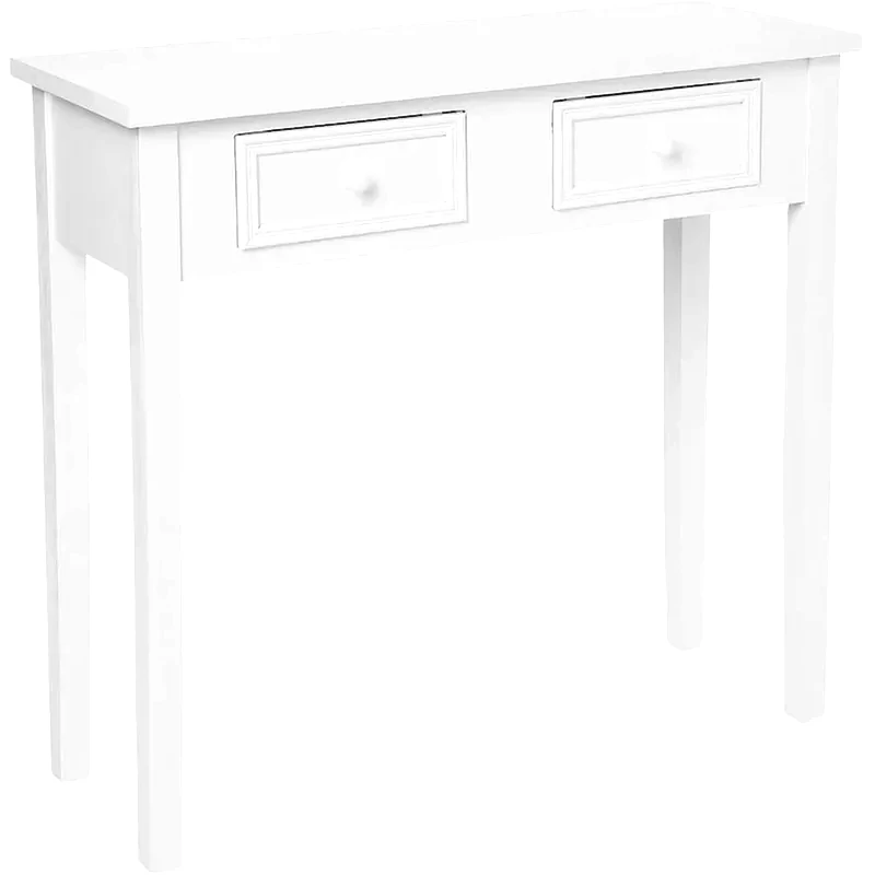 SPITISHOP Κονσόλα Εισόδου Spitishop A-s Charme 102216b από Ξύλο/MDF 80x30x76cm - Λευκό