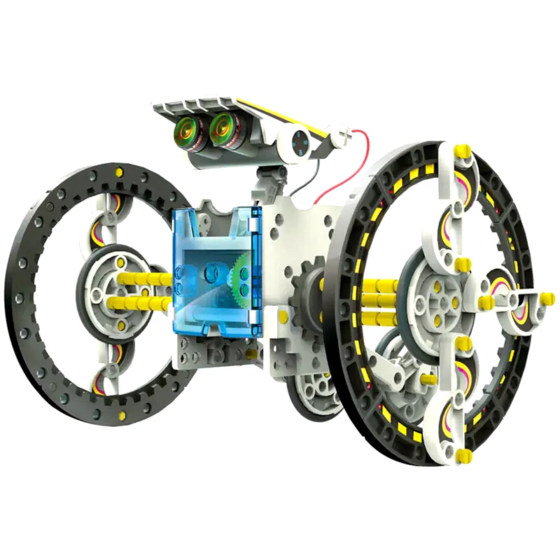 CONSTRUCT & CREATE Επιστημονικό σετ Ρομπότ Construct Create Construct And Create 14 In 1 Solar Robot Kit Ηλιακό Εκπαιδευτικό Ρομπότ 14 Σε 1