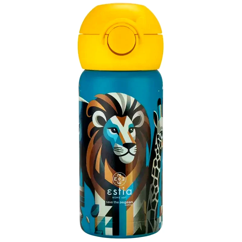 ESTIA HOME ART Παγούρι Θερμός Estia Lava Splash Jungle 350ml