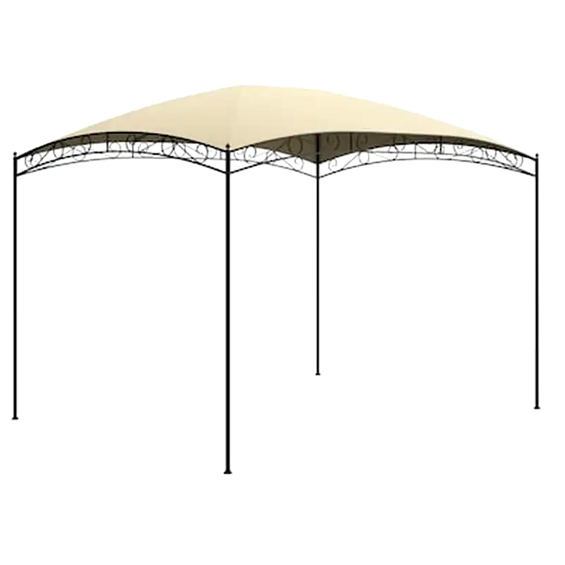 VIDAXL Κιόσκι Vidaxl Ατσάλι 3x4x2.65m - Κρεμ
