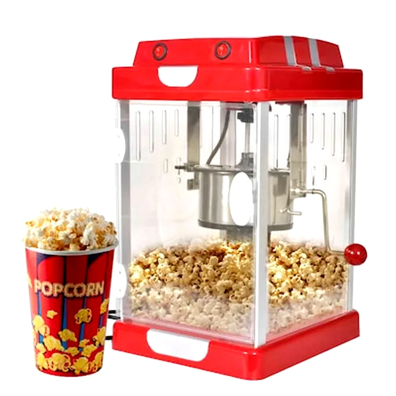 VIDAXL VIDAXL 310 W Κόκκινο Μηχανή Pop-Corn