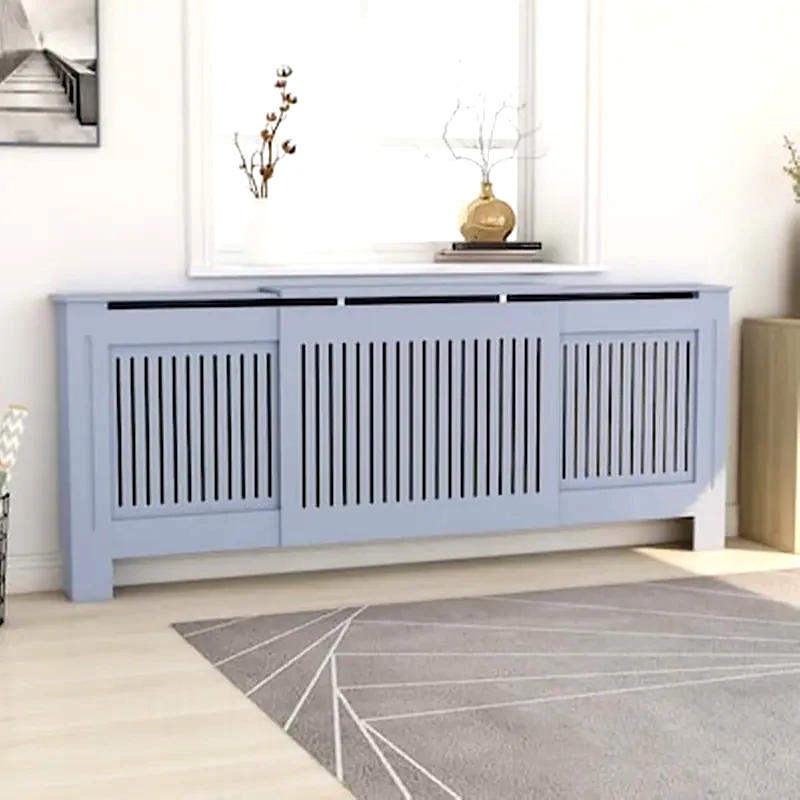 VIDAXL Vidaxl Κάλυμμα Καλοριφέρ Γκρι 205 Εκ. Από Mdf