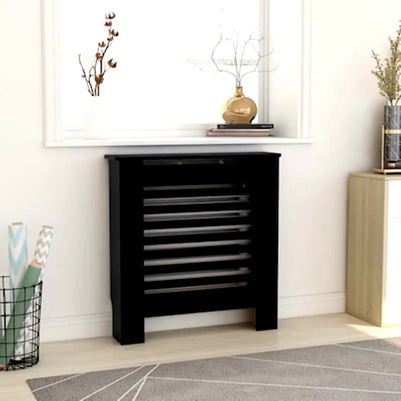 VIDAXL Κάλυμμα Καλοριφέρ VidaXl Mdf 78 cm - Μαύρο