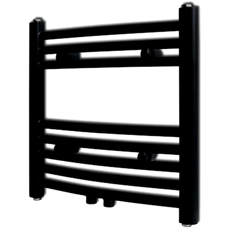 VIDAXL VIDAXL Πετσετοκρεμάστρα Κεντρικής Θέρμανσης 191W Μαύρο