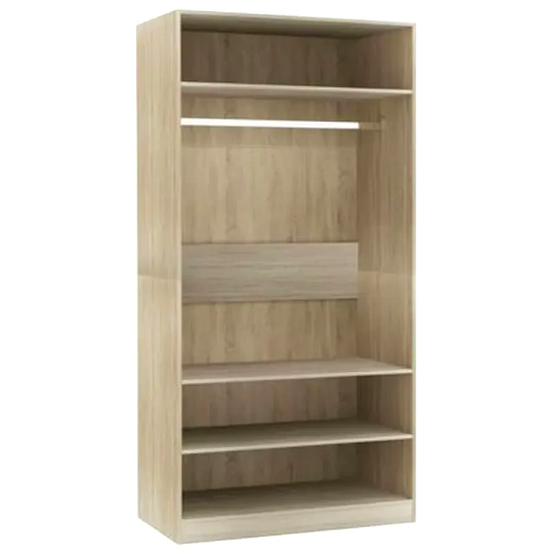 VIDAXL Μονόφυλλη Ντουλάπα Vidaxl από Μοριοσανίδα 100x50x200cm - Sonoma Δρυς