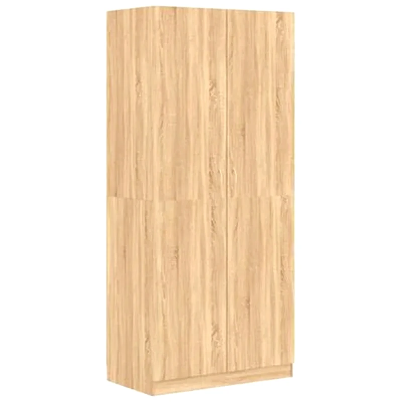 VIDAXL Δίφυλλη Ντουλάπα Vidaxl Από Μοριοσανίδα 90x52x200cm - Sonoma