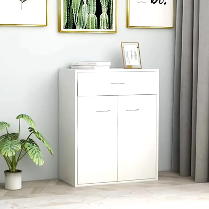 VIDAXL Vidaxl Ντουλάπι Λευκό 60 X 30 X 75 Εκ. Από Μοριοσανίδα