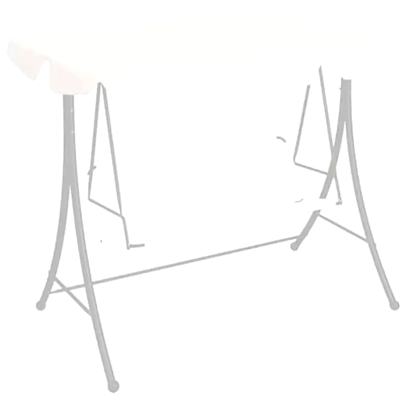 VIDAXL Vidaxl Πανί Ανταλλακτικό Για Κούνια Κήπου Λευκό 192x147 Εκ. 270 Γρ./μ²