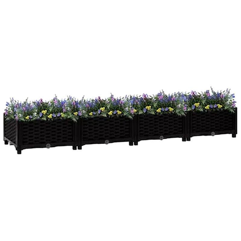 VIDAXL Vidaxl Ζαρντινιέρα 160 X 40 X 23 Εκ. Από Πολυπροπυλένιο