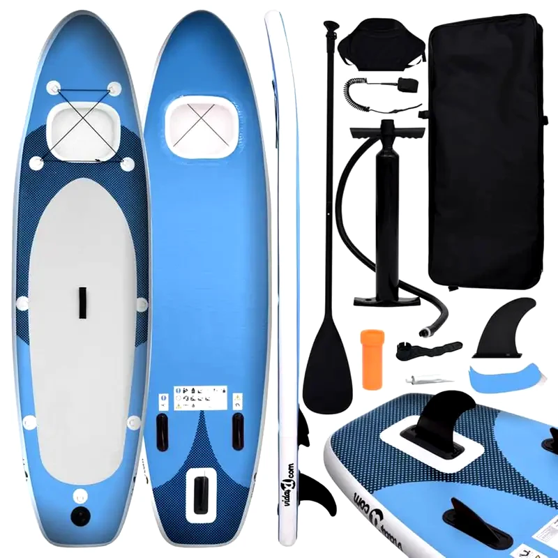 VIDAXL Φουσκωτή Σανίδα SUP VidaXL 330x76 cm - Θαλασσί