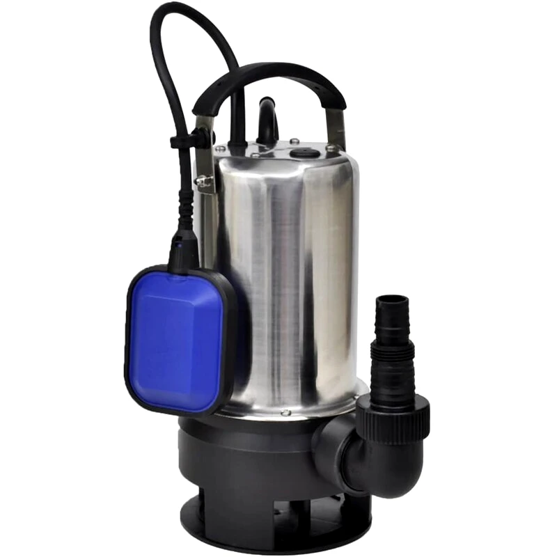 VIDAXL Αντλία Λυμάτων Υποβρύχια VidaXL 750 W 12500 L/h - Μπλε/Ασημί