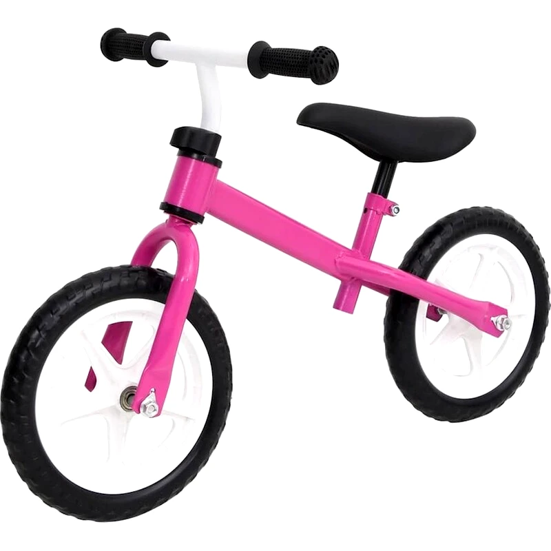 VIDAXL Παιδικό Ποδήλατο Ισορροπίας VidaXL 93190 με Τροχούς 9.5 Ιντσών - Ροζ