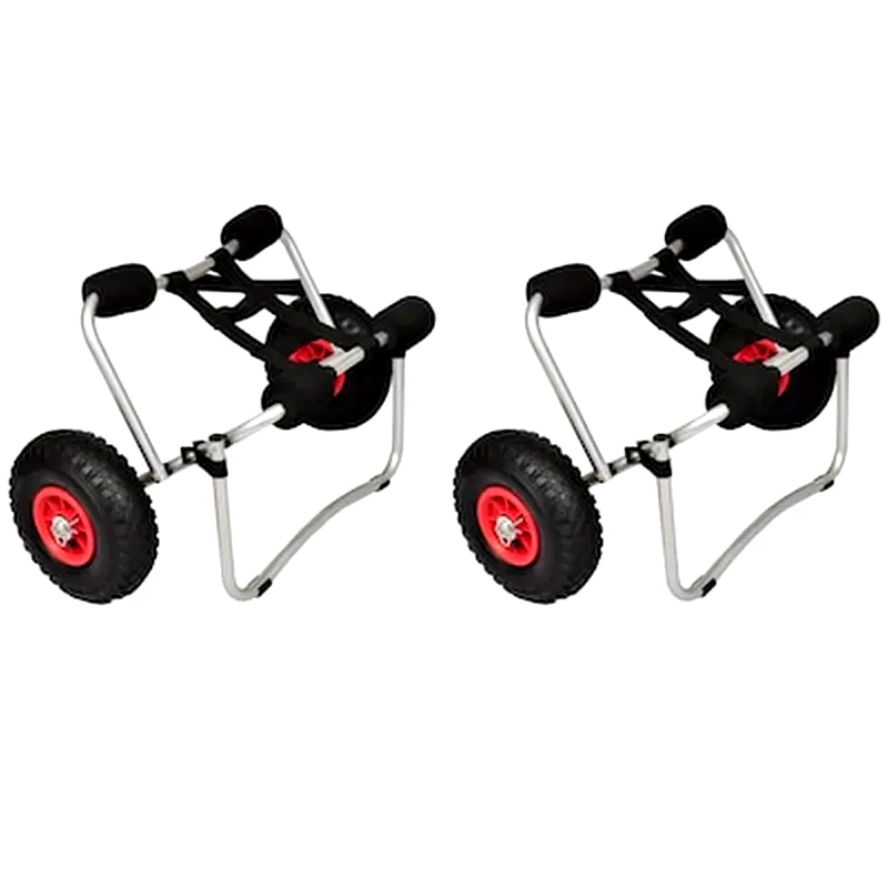 VIDAXL Vidaxl Τρόλεϊ Μεταφοράς Για Καγιάκ 2 Τεμ. Αλουμινίου