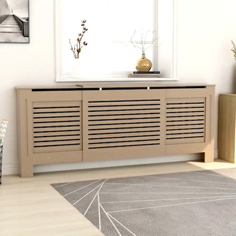 VIDAXL Vidaxl Κάλυμμα Καλοριφέρ 205 Εκ. Από Mdf