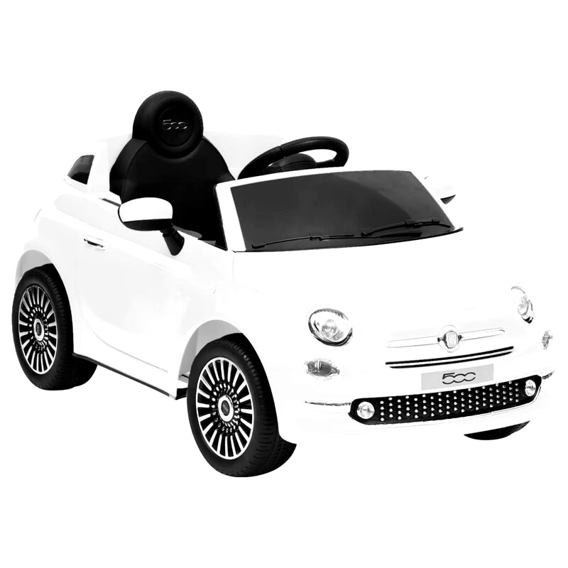 VIDAXL Παιδικό Αυτοκίνητο VidaXL Fiat 500 Λευκό