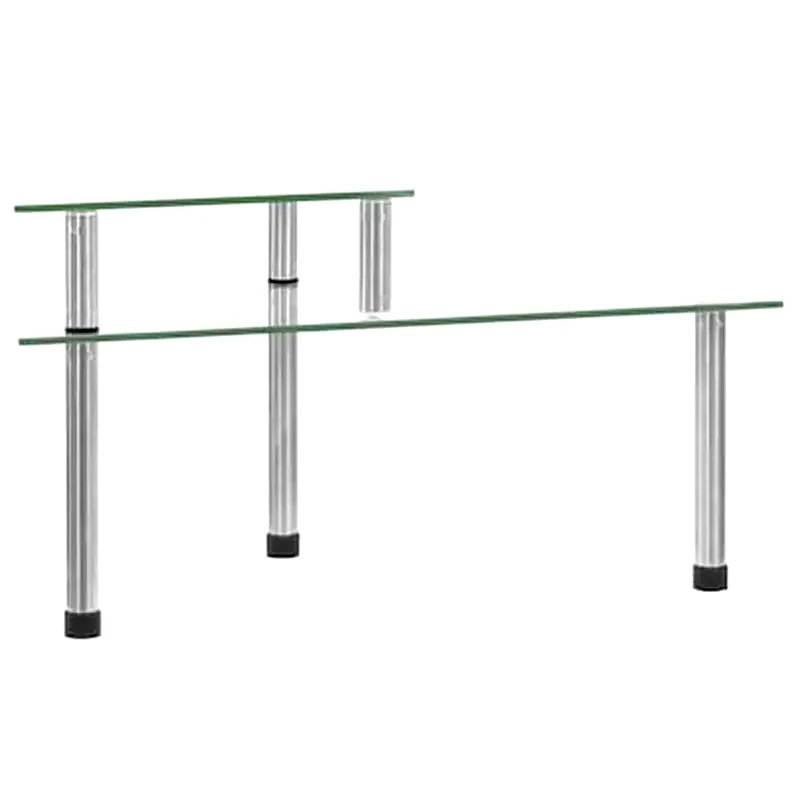 VIDAXL Vidaxl Ραφιέρα Κουζίνας Διαφανής 49,5 X 35 X 19 Εκ. Από Ψημένο Γυαλί