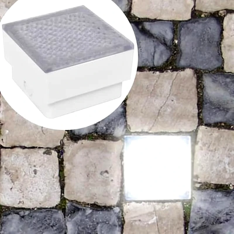 VIDAXL Vidaxl Φωτιστικά Χωνευτά Led 2 Τεμ. 100 X 100 X 68 Χιλ.