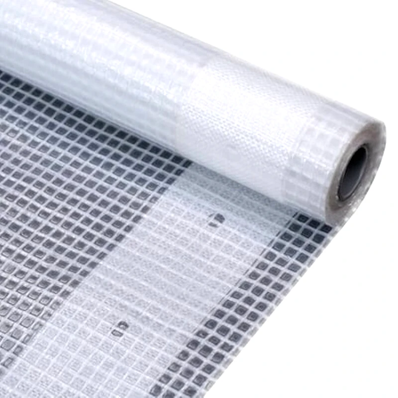 VIDAXL Vidaxl Μουσαμάς Με Ύφανση Leno Λευκός 3 X 5 Μ. 260 Γρ./μ²