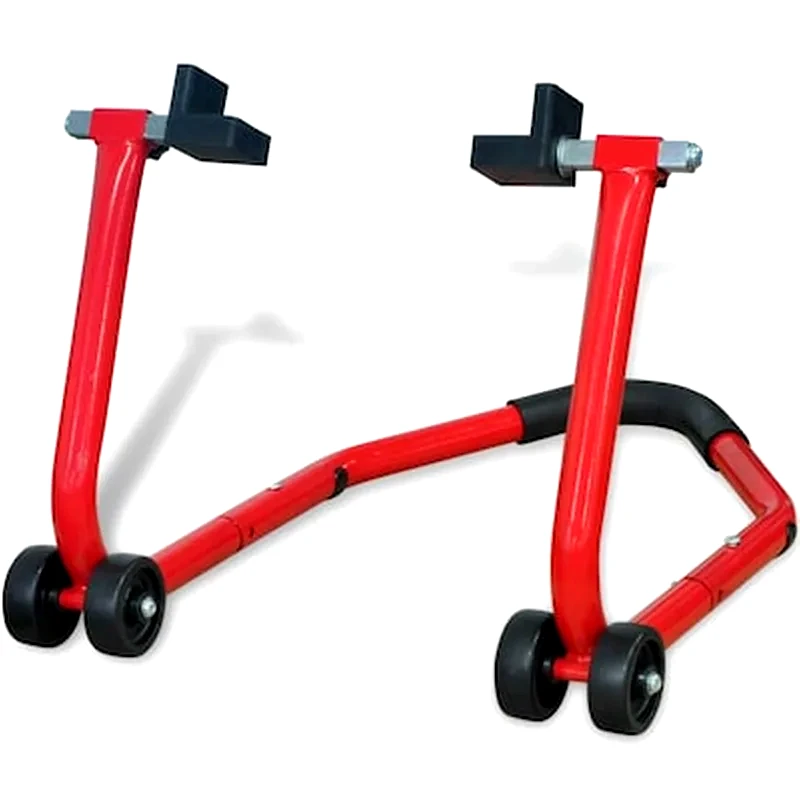VIDAXL Vidaxl Paddock Stand Πίσω Τροχού Μοτοσυκλέτας Κόκκινο
