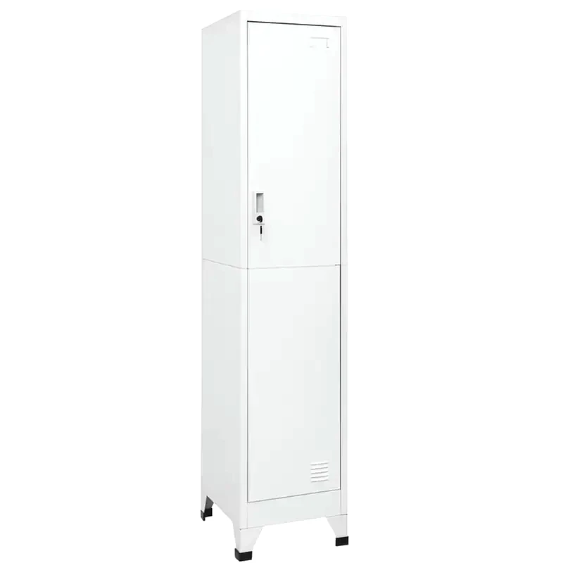VIDAXL Φοριαμός VidaXL Μεταλλικός 38x45x180 cm - Λευκό