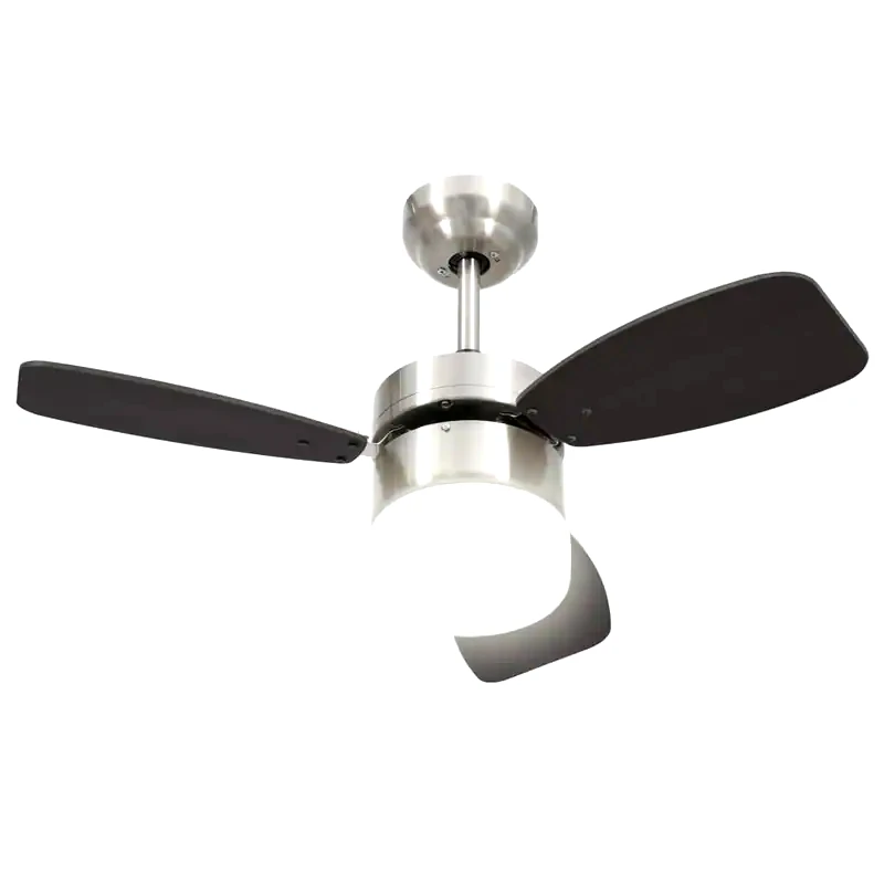 VIDAXL vidaXL 39W 76cm με Φως και Τηλεχειριστήριο Ανεμιστήρας Οροφής