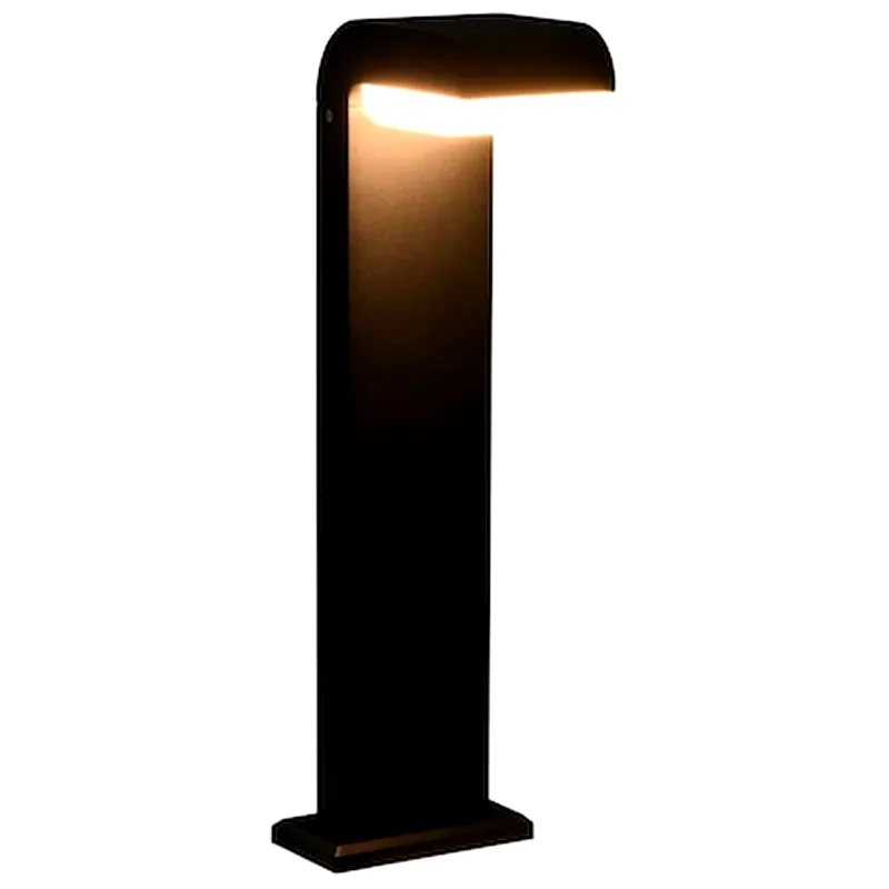 VIDAXL Vidaxl Φωτιστικό Led Εξωτερικού Χώρου Οβάλ 9 W Μαύρο