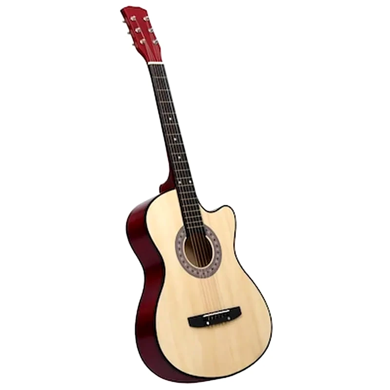 VIDAXL Vidaxl Ακουστική Κιθάρα Western Με 6 Χορδές 38 Από Ξύλο Φιλύρας