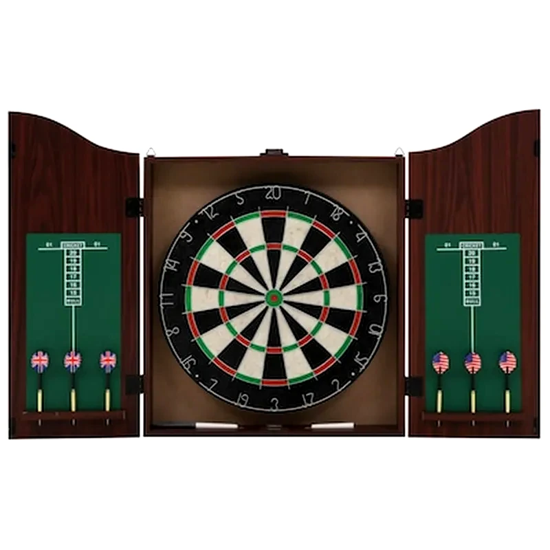 VIDAXL Vidaxl Στόχος Σε Θήκη Επαγγελματικός Τρίχινος Με 6 Βελάκια