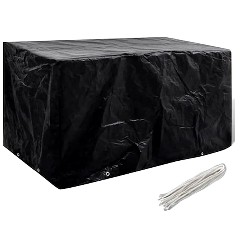 VIDAXL Vidaxl Κάλυμμα Επίπλων Κήπου Με 8 Κρίκους 180 X 70 X 90 Εκ.