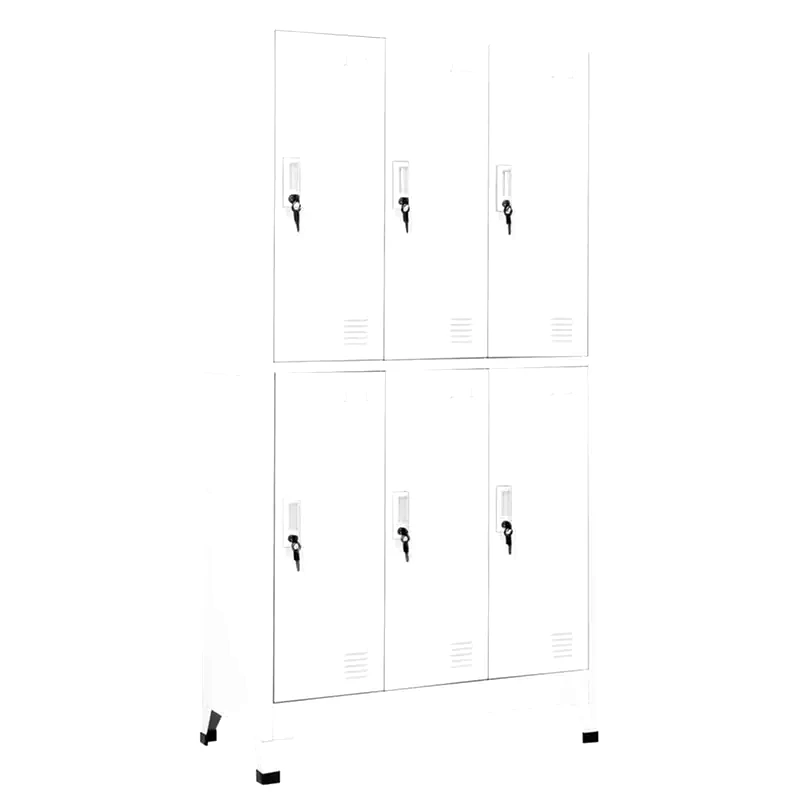 VIDAXL Φοριαμός VidaXL Μεταλλικός 90x45x180 cm - Γκρι