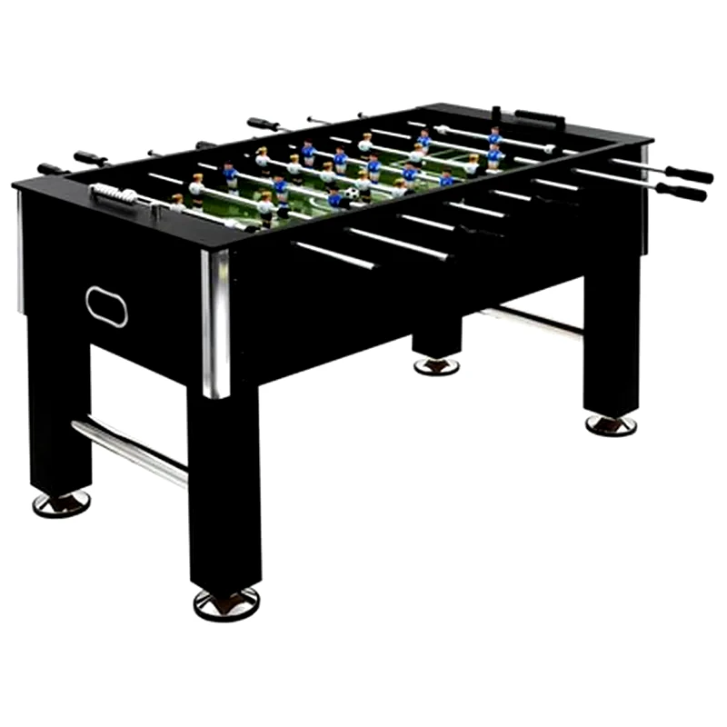 VIDAXL Vidaxl Ποδοσφαιράκι Επιτραπέζιο Μαύρο 140x74,5x87,5 Εκ. 60κ. Ατσάλι