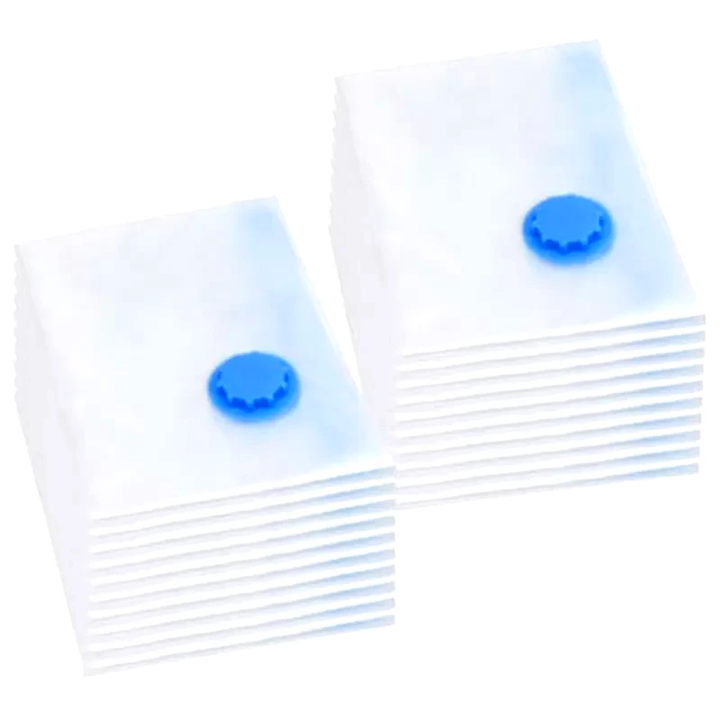 Vidaxl Σακούλες Αποθήκευσης Ρούχων Κενού Αέρος 20 Τεμάχια 120 X 70 Εκ.