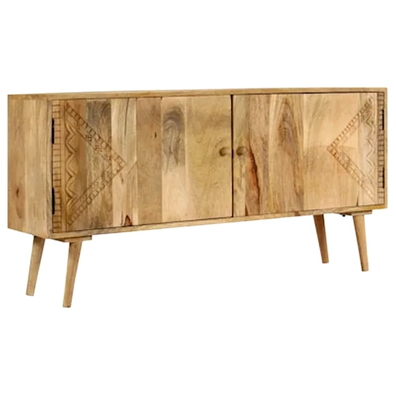 VIDAXL Vidaxl Μπουφές Χαμηλός 120 X 30 X 60 Εκ. Από Μασίφ Ξύλο Μάνγκο