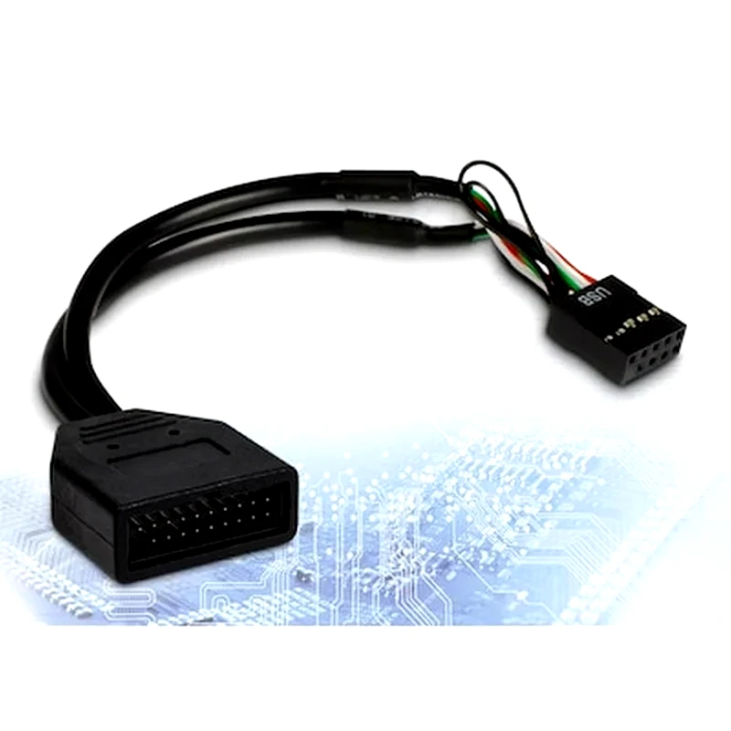 INTER TECH Αντάπτορας Inter-tech Usb 3.0 To Usb 2.0 9pin