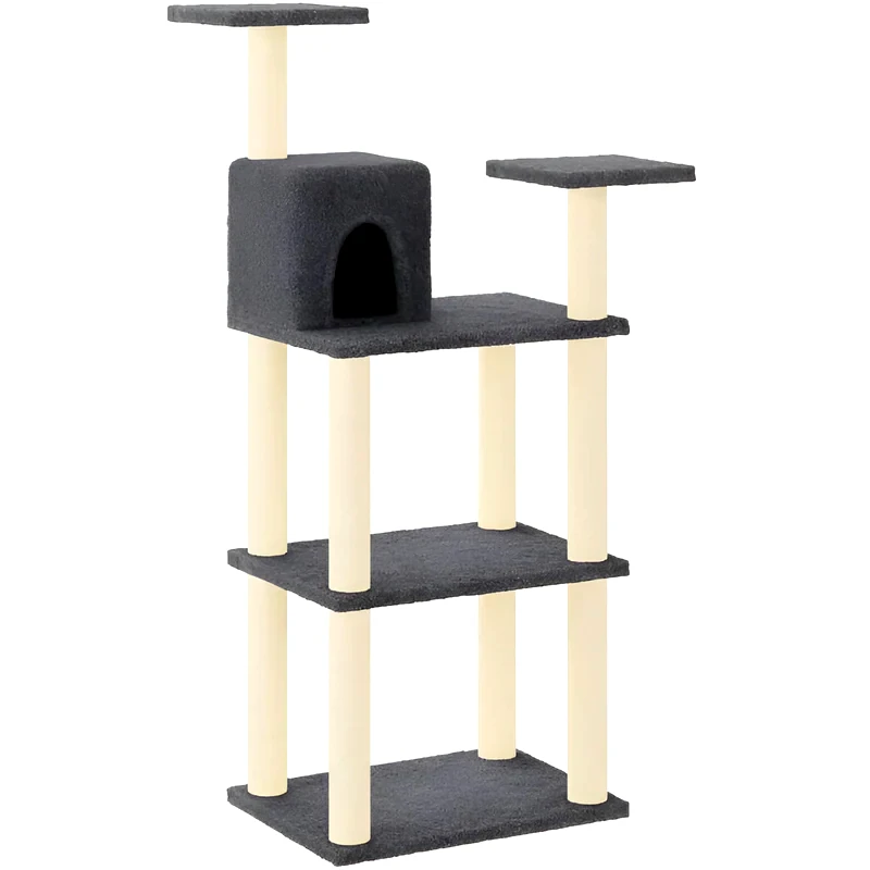 VIDAXL Γατόδεντρο Vidaxl No xL - Σκούρο Γκρι