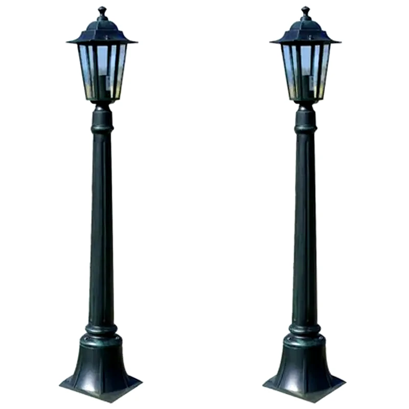 VIDAXL Vidaxl Φωτιστικά Κήπου 2 Τεμαχίων Preston 105 Εκ.