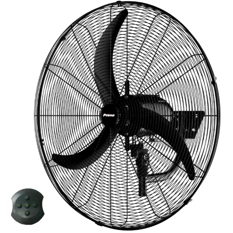 PRIMO PRWF-80561 Ανεμιστήρας Τοίχου 110W 65cm με Τηλεχειριστήριο