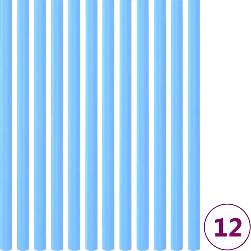 VIDAXL VidaXL Προστατευτικά Αφρού 12 Τμχ για Στύλο Τραμπολίνου Ø2.5cm - Μπλε