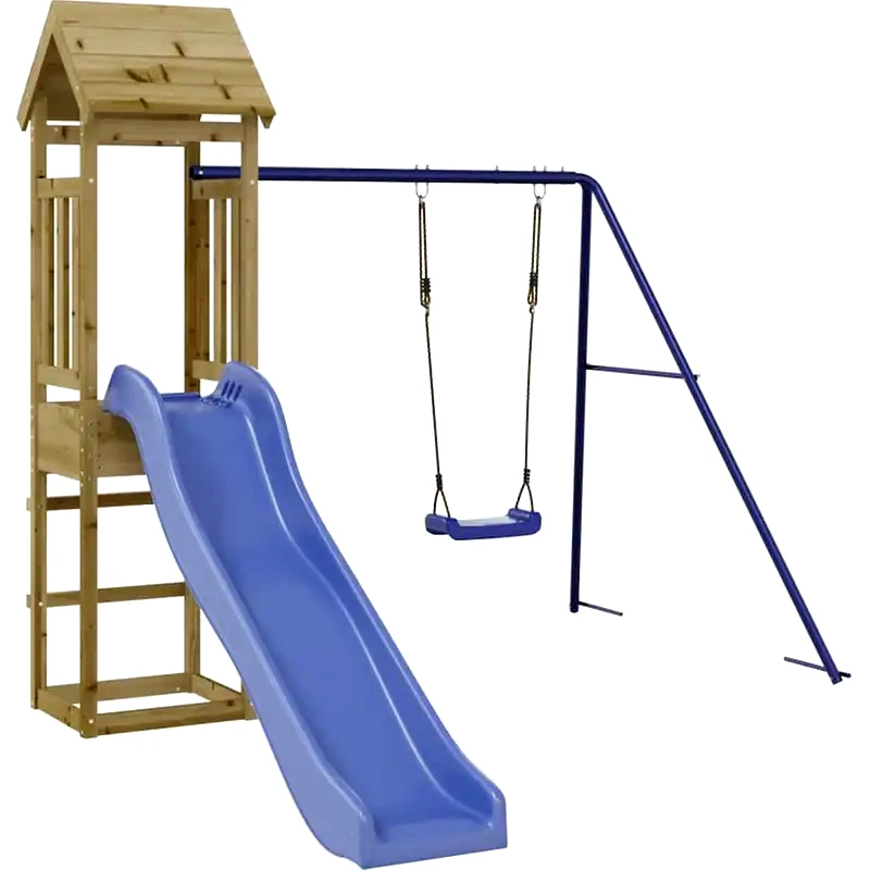 VIDAXL VidaXL Παιδική Χαρά Εξωτερικού Χώρου από Εμποτισμένο Ξύλο Πεύκου