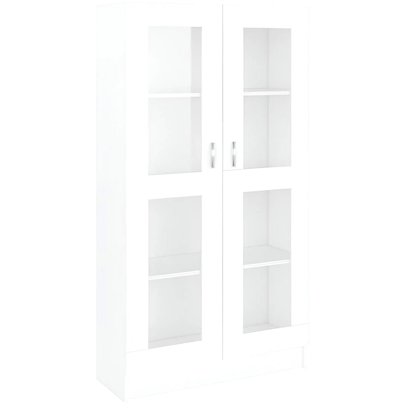 VIDAXL Βιτρίνα VidaXL από Μοριοσανίδα 82x5x30.5x150 cm - Λευκή